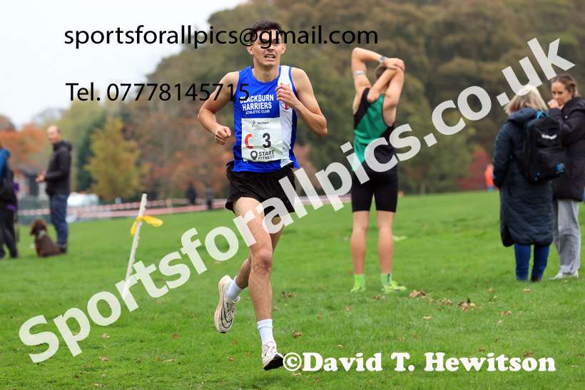 Senior Mens relay, 2025 Northern Cross Country Relays, Graves Park, Sheffield. Photo: David T. Hewitson/Sports for All Pics